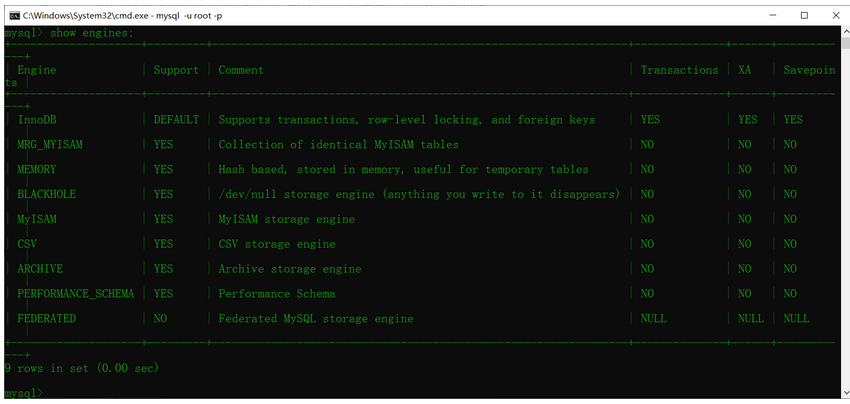 mysql面试题大全