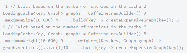 java缓存框架教程，Caffeine内存缓存框架