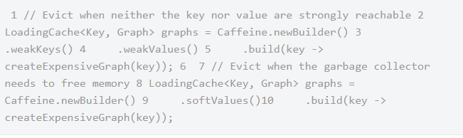 java缓存框架教程，Caffeine内存缓存框架