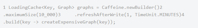 java缓存框架教程，Caffeine内存缓存框架