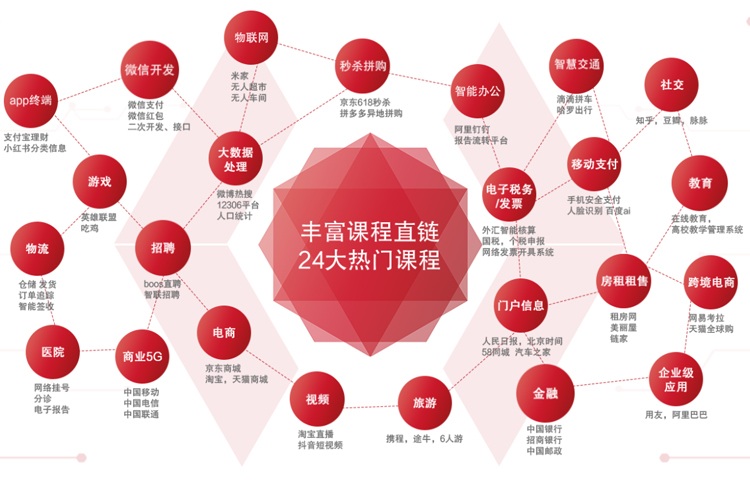 2020全新课程体系直链24大热门课程