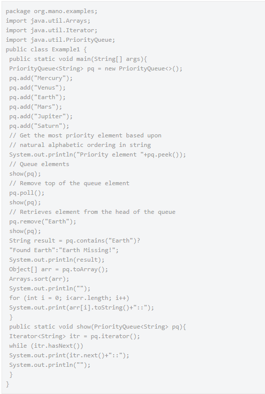 Java基础学习：什么是java优先队列