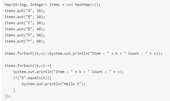 java hashmap的遍历